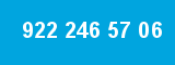 922 246 57 06 922 246 57 06
